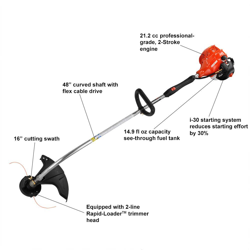 echo curved string trimmer